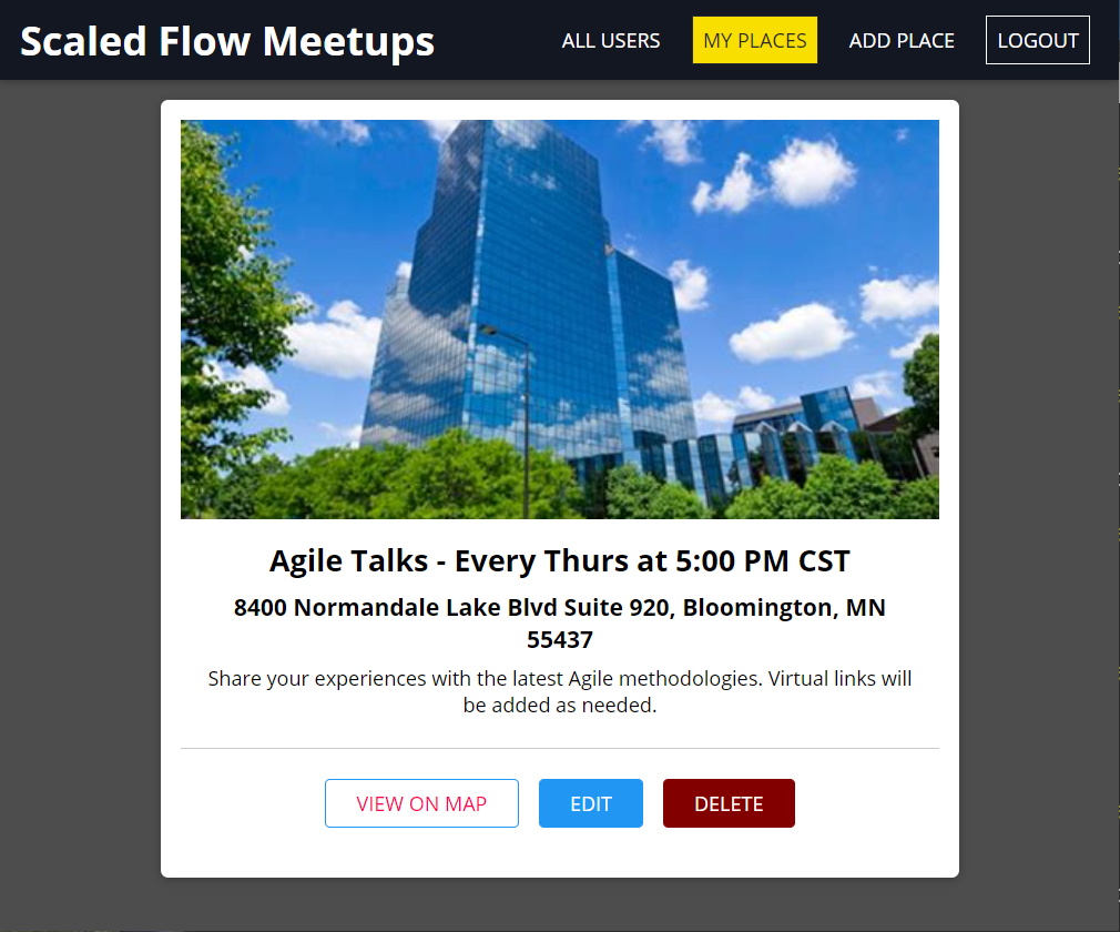Scaled Flow Meetups